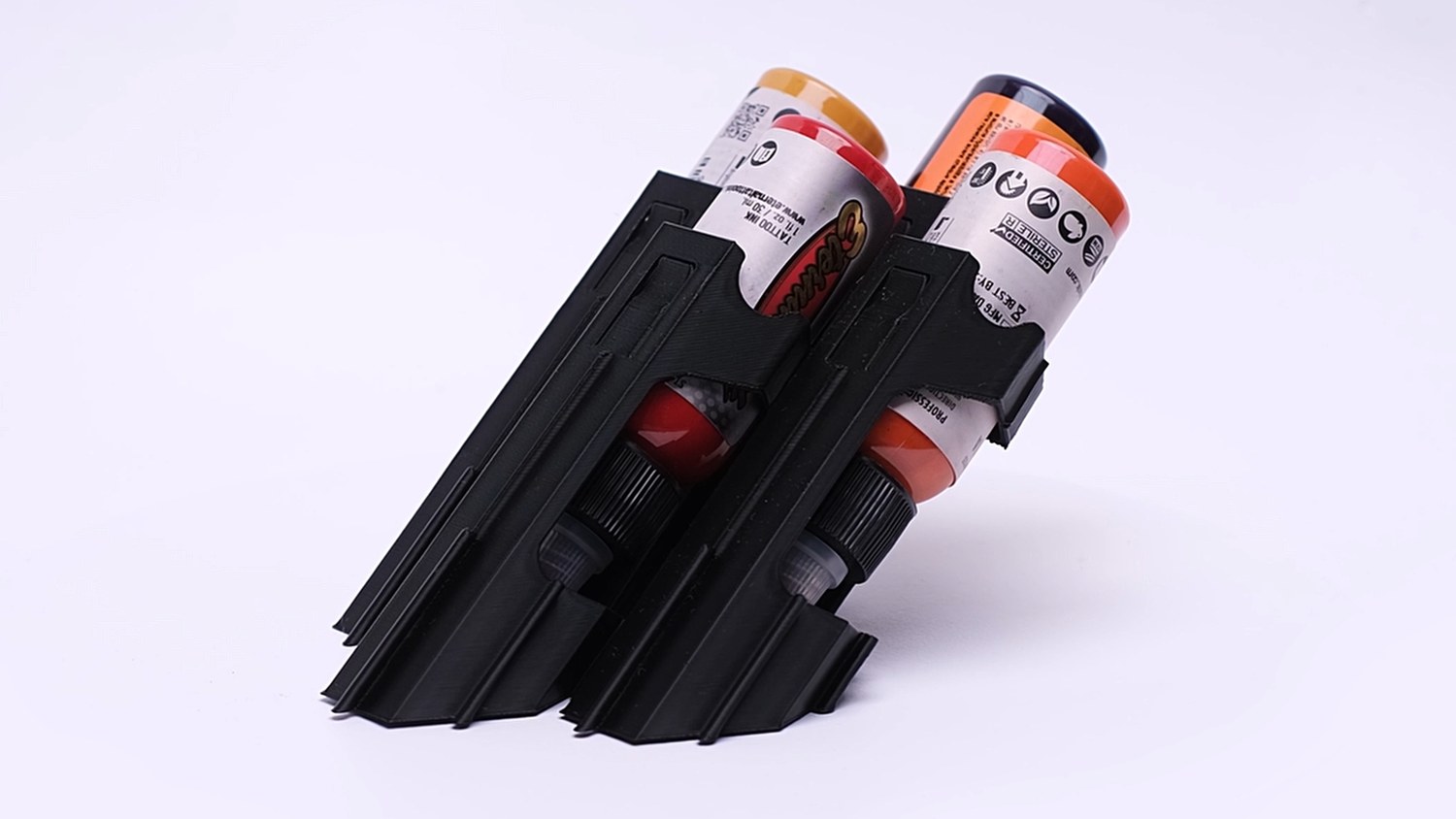 HEX 4INK — модульный держатель для краски и баночек на тату-станции, A2